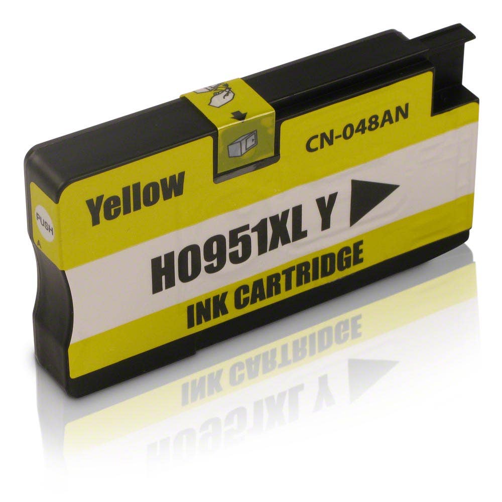 Compatible HP 951XL (CN048AN) Yellow Ink Cartridge - Yellow